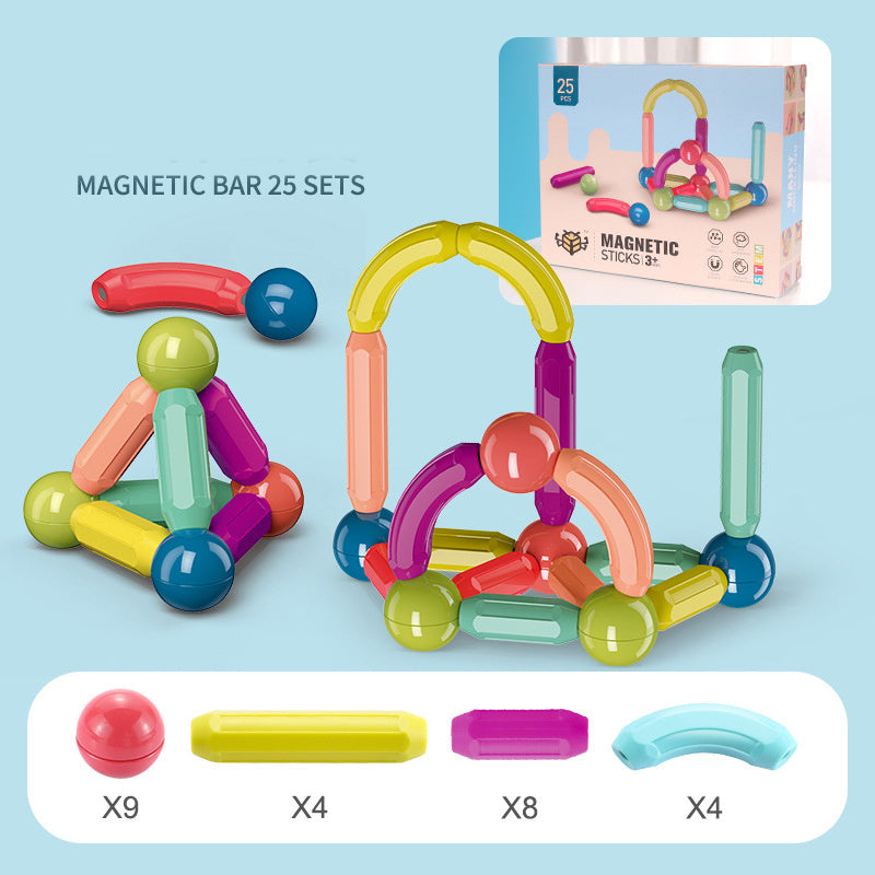 "STEM Fun: Magnetic Constructor Blocks Set"