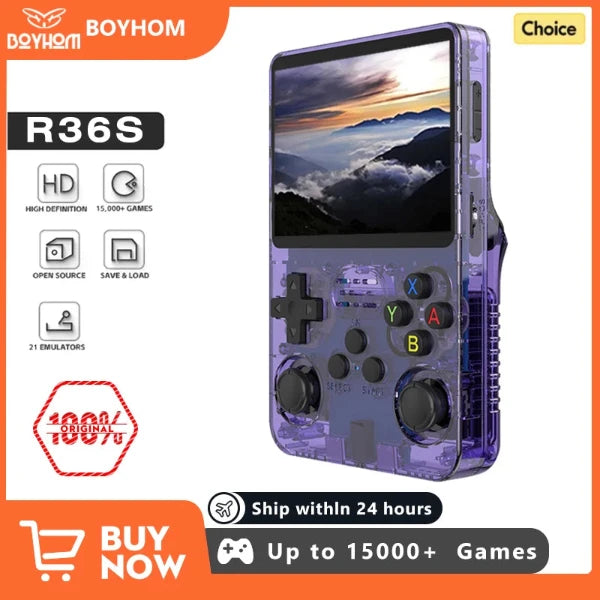 R36S Portable Game Console