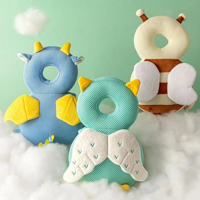 Adorable Baby Head Protection Pillow for Crawling Safety