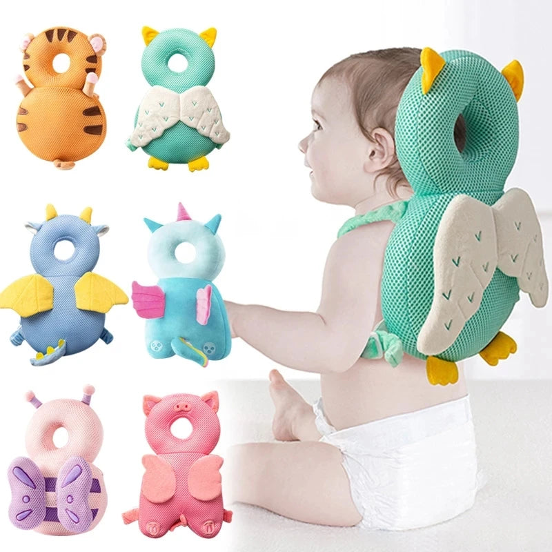 Adorable Baby Head Protection Pillow for Crawling Safety