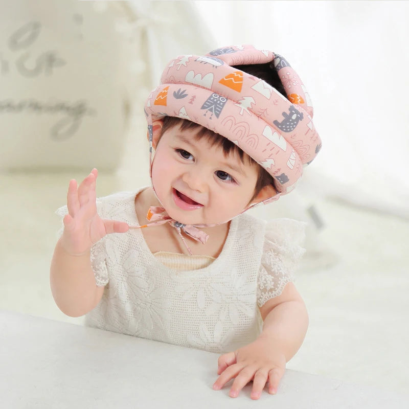 Soft Baby Safety Helmet for Crawling and Walking Protection