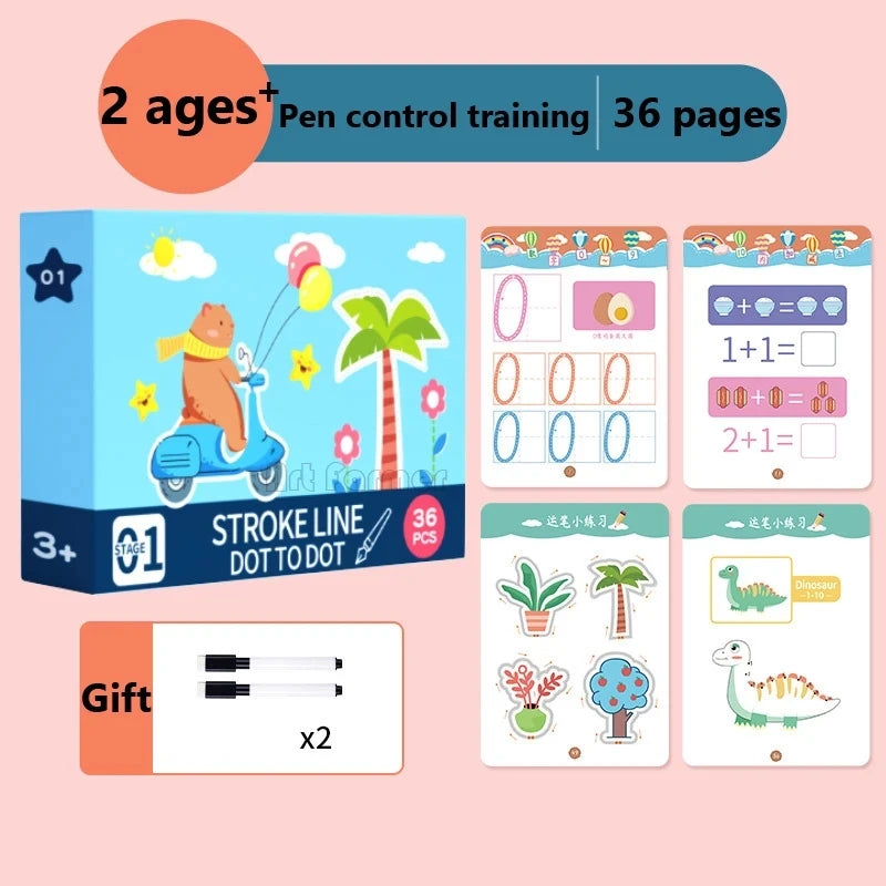 "Creative Skills: Magical Tracing Workbook for Preschool"