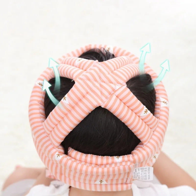 Soft Baby Safety Helmet for Crawling and Walking Protection