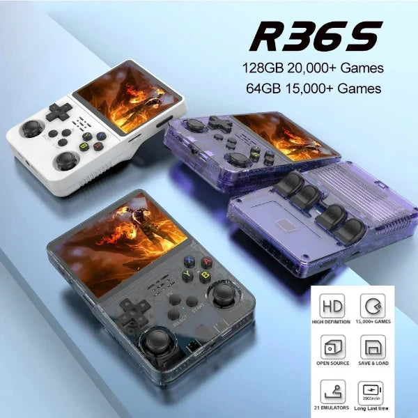 R36S Portable Game Console