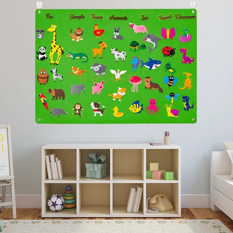 "Adventure Fun: Montessori Felt Board Stories Set"